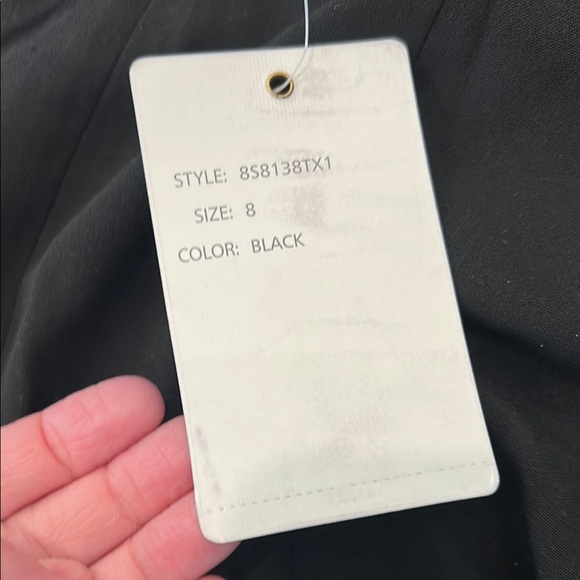 Zac & Rachel Black A-Line flare Skirt size 8 - Picture 9 of 9